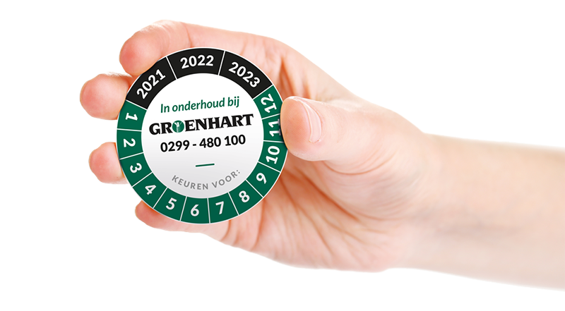 Keuringssticker