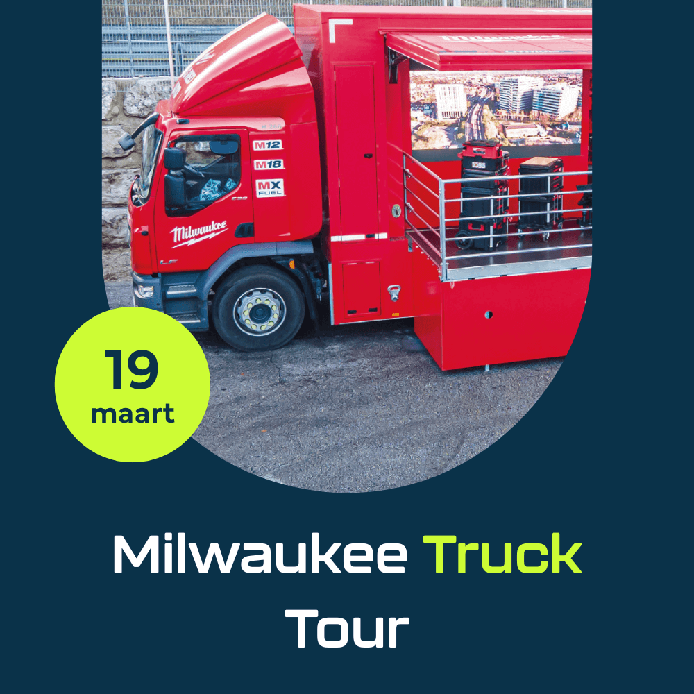 Milwaukee Truck Tour komt naar Groenhart