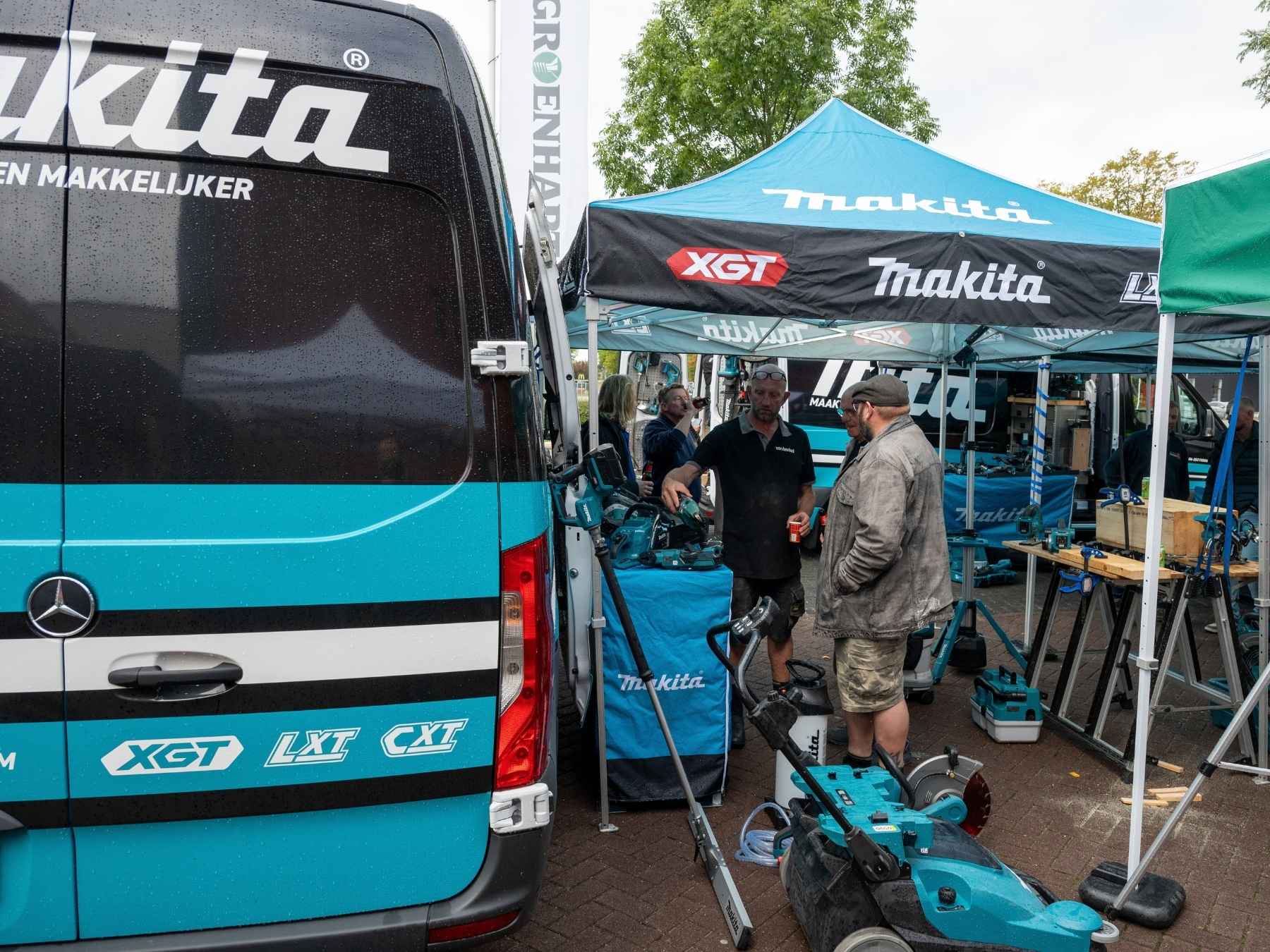 makita testdag nieuwsbericht advies bij makita tent