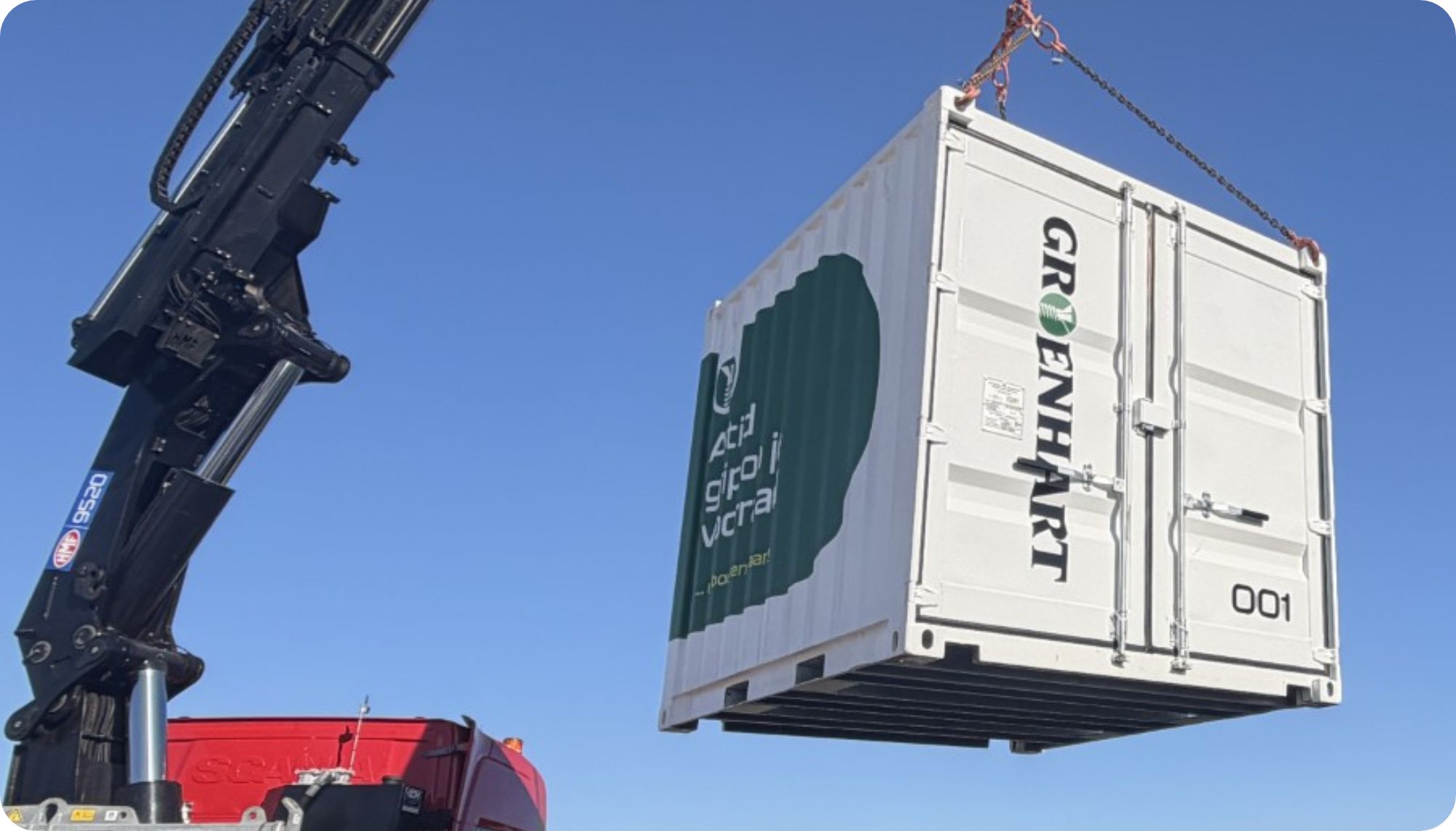 Magazijncontainer