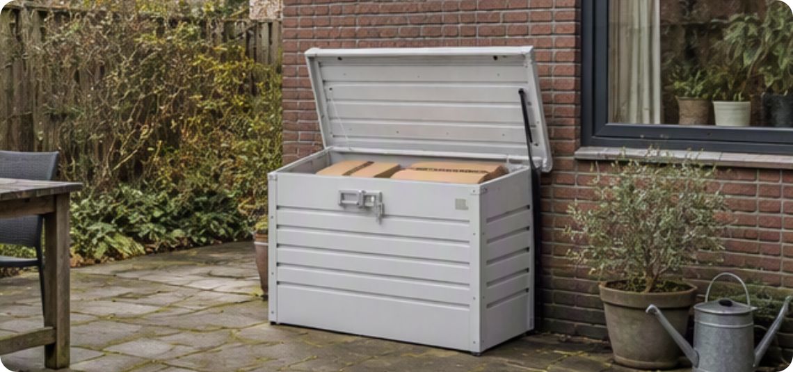 pakketbox op locatie
