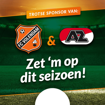 Sponsoring van FC Volendam en AZ Sponsoring van FC Volendam en AZ