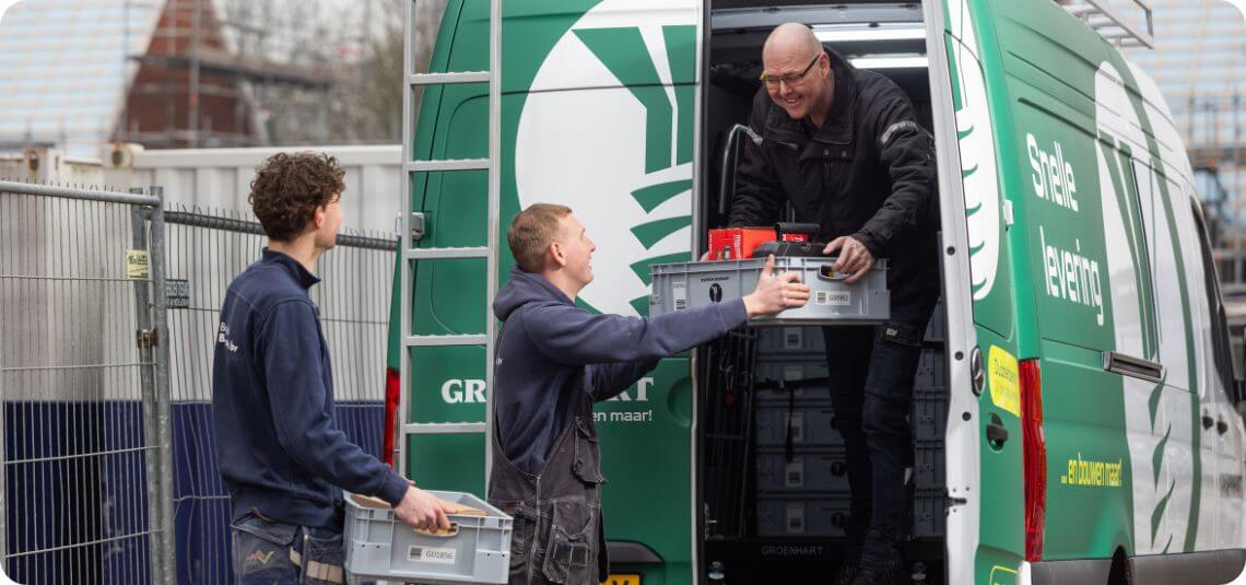 Logistieke diensten Duurzame levering