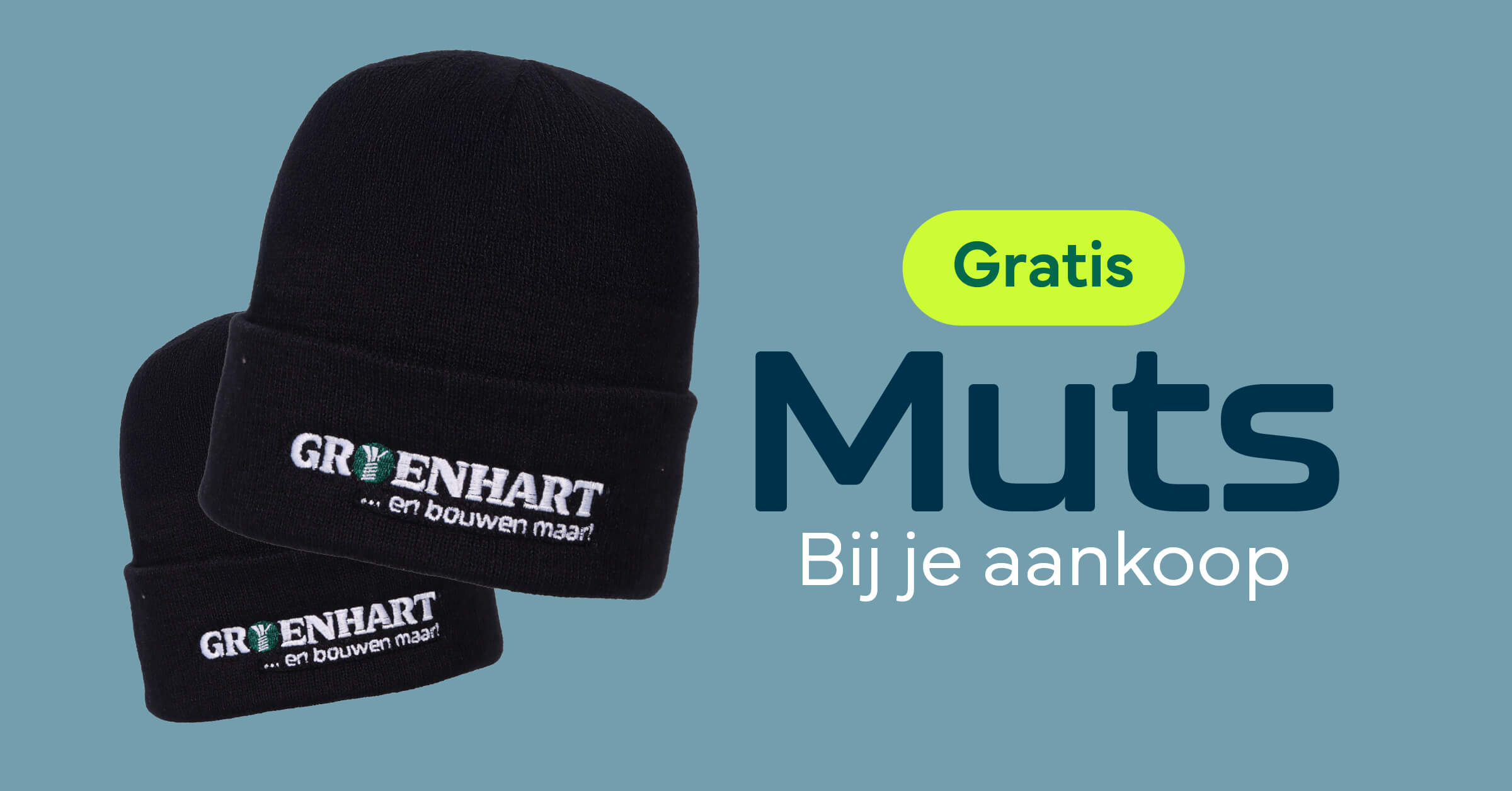 gratis muts actie