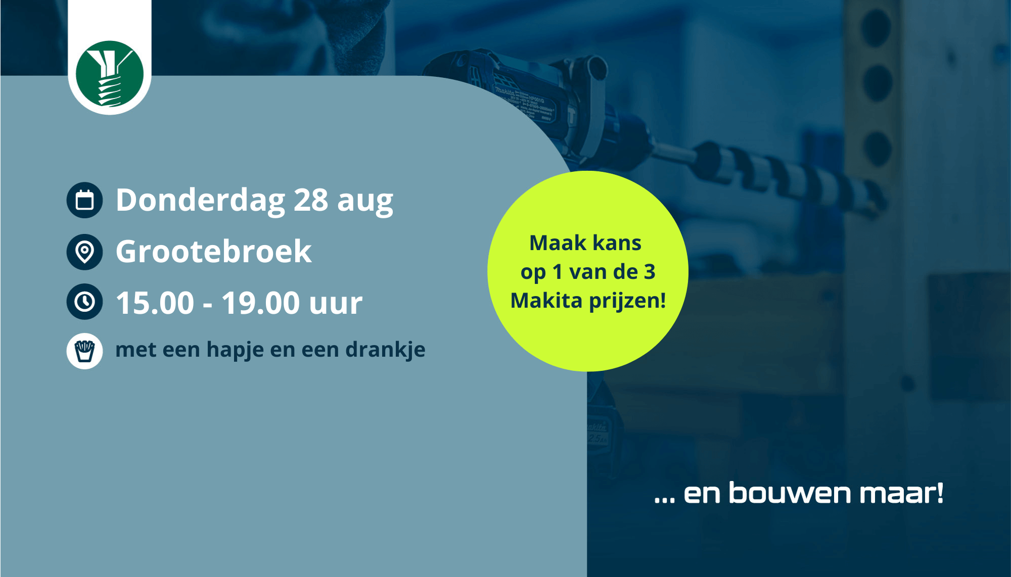 Makita Testdag Grootebroek informatie