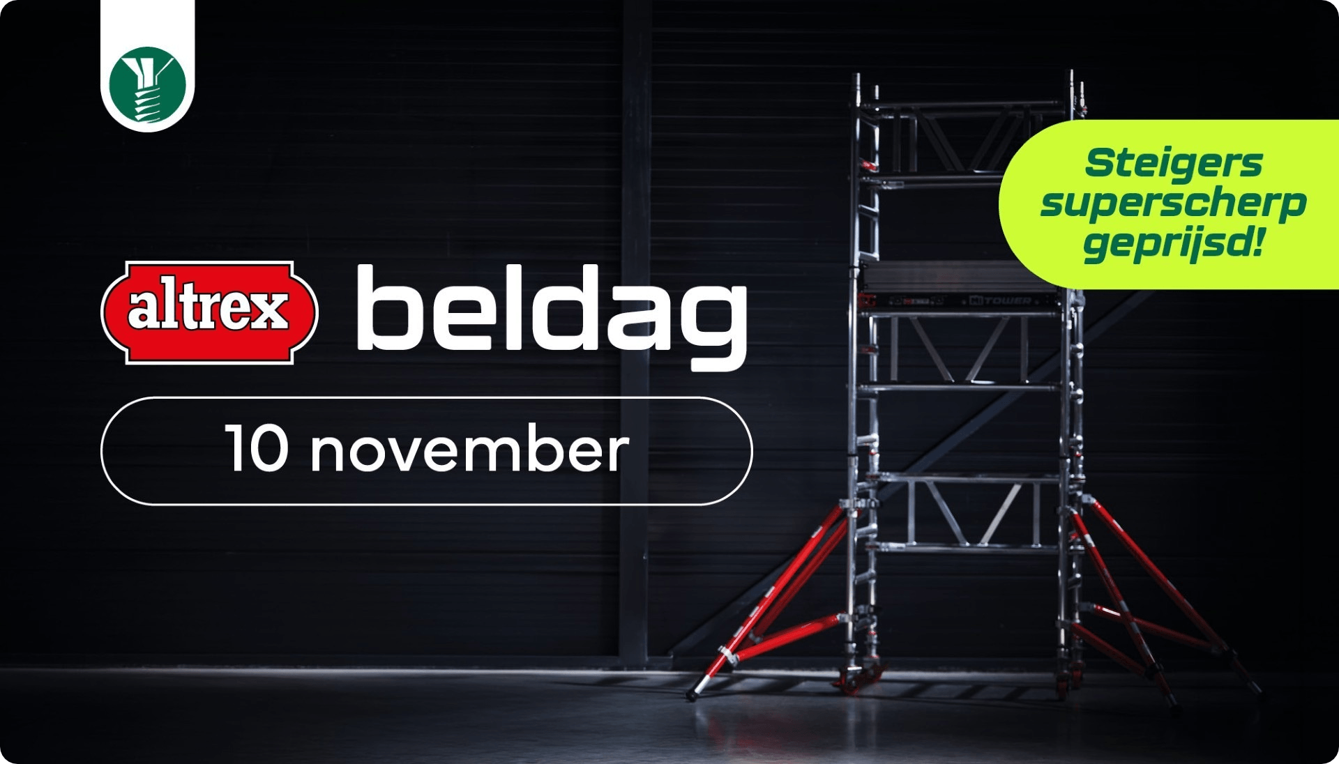 Altrex beldag 10 november