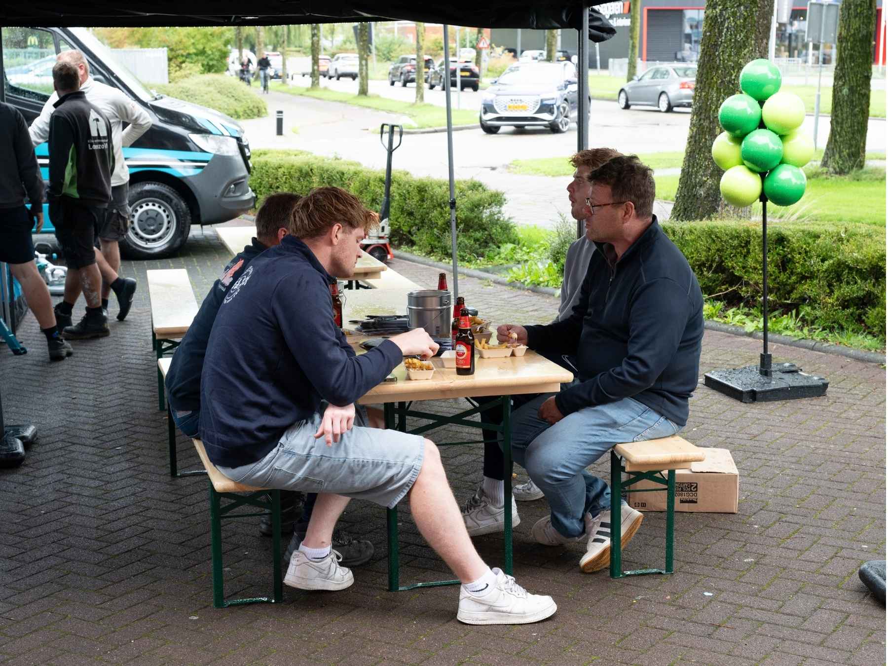 makita testdag onder genot van hapje en drankje
