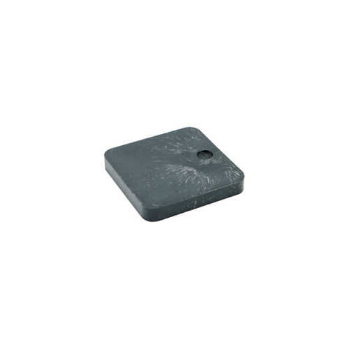 Hogedrukplaat Abs -  70X 70X 2MM ZWART Hogedrukplaat Abs -  70X 70X 2MM ZWART