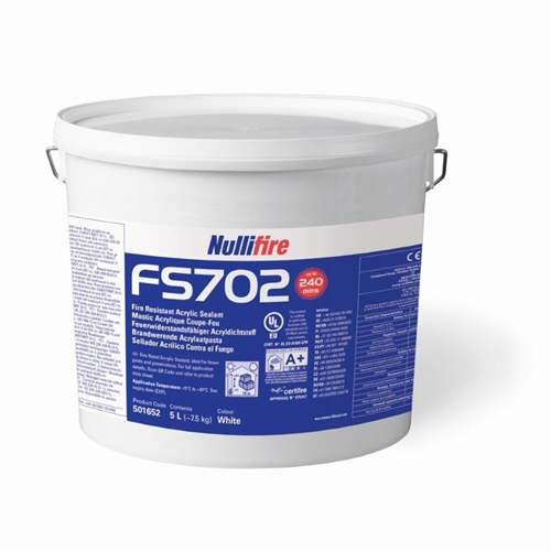 Acrylaatpasta Brandwerend Nullifire - FS702 5L WIT Acrylaatpasta Brandwerend Nullifire - FS702 5L WIT