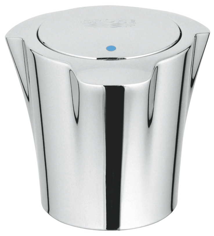kraanknop chroom warm/koud grohe kraanknop chroom warm/koud grohe