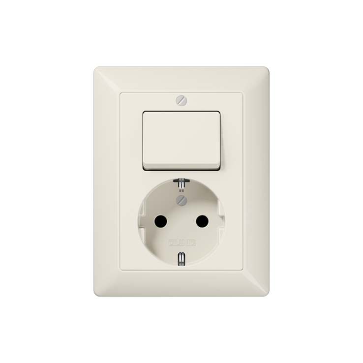contactdoos+schakel wissel inbouw jung contactdoos+schakel wissel inbouw jung