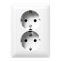 wandcontactdoos inbouw dubbel jung-3 wandcontactdoos inbouw dubbel jung-3