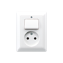 contactdoos+schakel inbouw jung-3 contactdoos+schakel inbouw jung-3