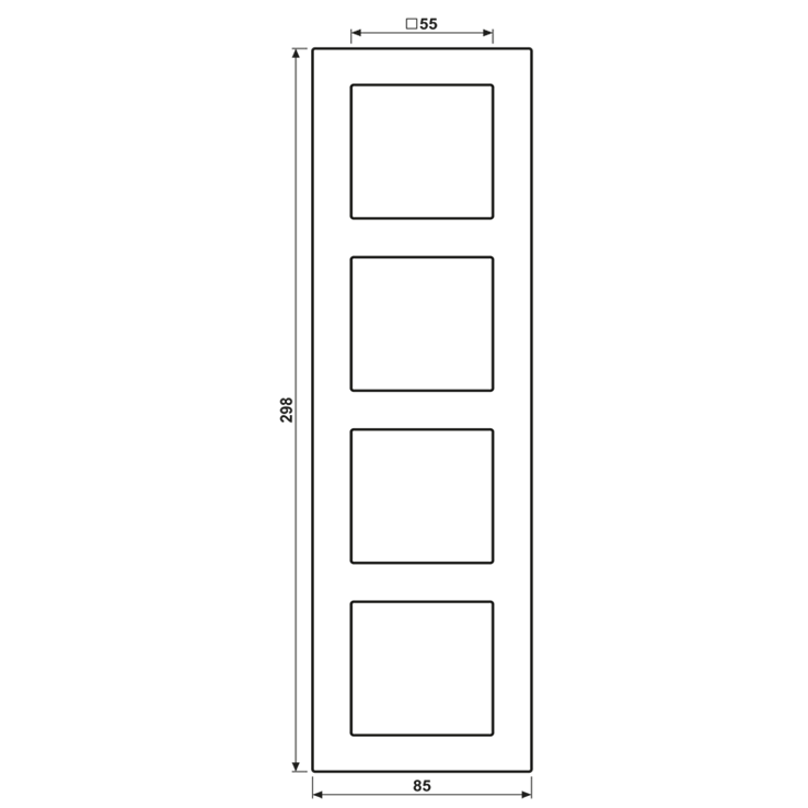 afdekraam 4-voudig jung afdekraam 4-voudig jung