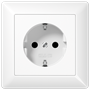 wandcontactdoos inbouw enkel jung-3 wandcontactdoos inbouw enkel jung-3