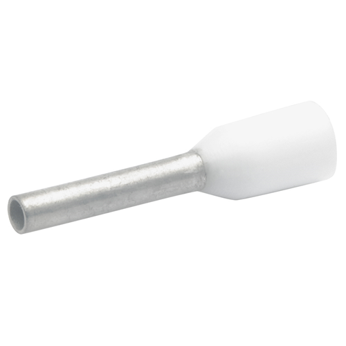 Adereindhuls Geisoleerd Klauke -  0.75MM2 170WL WIT Adereindhuls Geisoleerd Klauke -  0.75MM2 170WL WIT