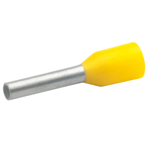 Adereindhuls Geisoleerd Klauke -  1.00MM2 171G GEEL Adereindhuls Geisoleerd Klauke -  1.00MM2 171G GEEL