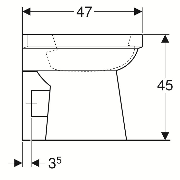 closetpot keramisch geberit closetpot keramisch geberit