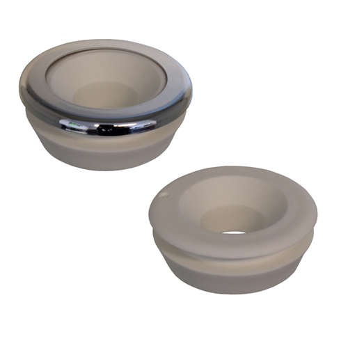 Closetaanvoermanchet - 55X28MM WIT Closetaanvoermanchet - 55X28MM WIT