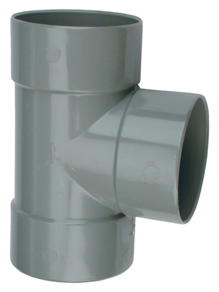 T-stuk pvc grijs wavin T-stuk pvc grijs wavin