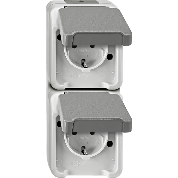 wandcontactdoos opbouw dubbel aquastar wandcontactdoos opbouw dubbel aquastar