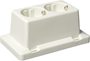 lasdoosdeksel met wandcontactdoos abb-3 lasdoosdeksel met wandcontactdoos abb-3