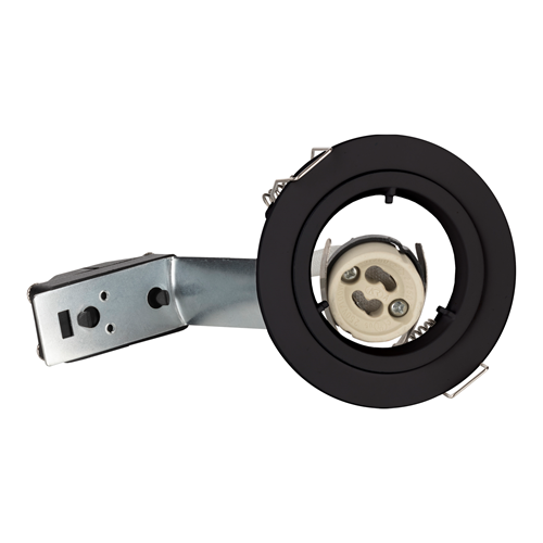 Inbouwspot Aluminium Zwart Bailey - Ø78MM GU10 / MAX.50W IP20 Inbouwspot Aluminium Zwart Bailey - Ø78MM GU10 / MAX.50W IP20