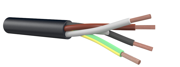 mantelleiding zwart neopreen mantelleiding zwart neopreen
