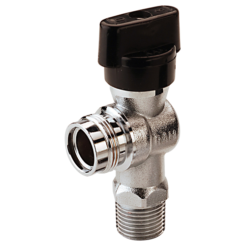 Gaskomfoorkraan Haaks Chroom Raminex - 1/2'' BUITENDRAAD Gaskomfoorkraan Haaks Chroom Raminex - 1/2'' BUITENDRAAD