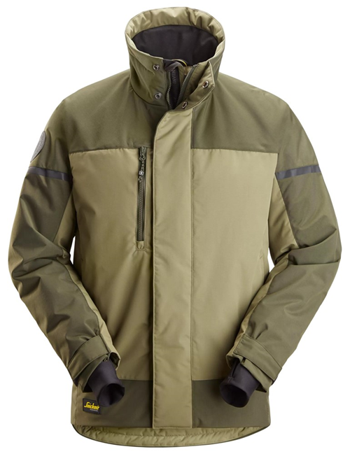 Jack Isolerend Allroundwork Snickers - 1106 KHAKI GROEN L Jack Isolerend Allroundwork Snickers - 1106 KHAKI GROEN L