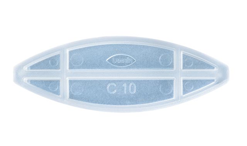 Verbindingsplaat Transparant Lamello - C10 53X19X4MM Verbindingsplaat Transparant Lamello - C10 53X19X4MM