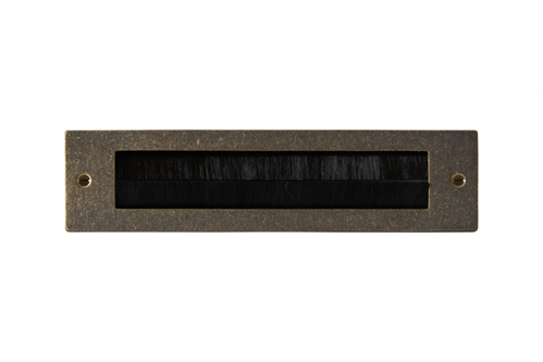 Briefplaat Ruw Brons - PURE PLE-IN+BORSTEL Briefplaat Ruw Brons - PURE PLE-IN+BORSTEL