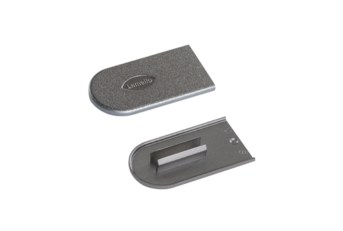 Afdekkappen Lamello - CABINEO DONKER STAAL Afdekkappen Lamello - CABINEO DONKER STAAL