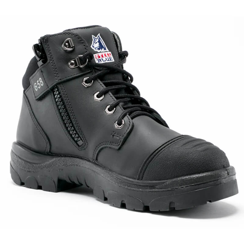 Veiligheidsschoenen Steel Blue - PARKES ZIP SCUFF MT 43 S3 Veiligheidsschoenen Steel Blue - PARKES ZIP SCUFF MT 43 S3
