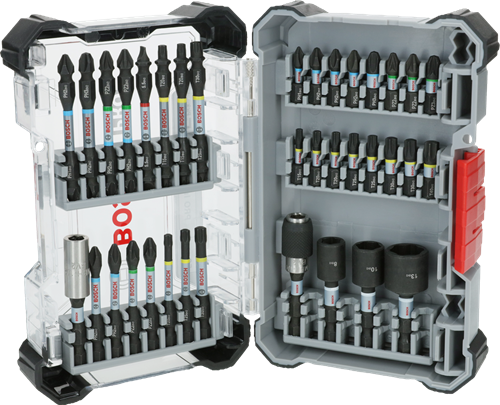 Schroefbitset Bosch - IMPACT PRO 36-DELIG Schroefbitset Bosch - IMPACT PRO 36-DELIG