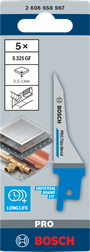 reciprozaagblad bosch flexible for metal-3 reciprozaagblad bosch flexible for metal-3