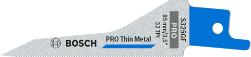 Reciprozaagblad Bosch Flexible For Metal - S325 GF 85X1.25MM SET à 5 ST Reciprozaagblad Bosch Flexible For Metal - S325 GF 85X1.25MM SET à 5 ST