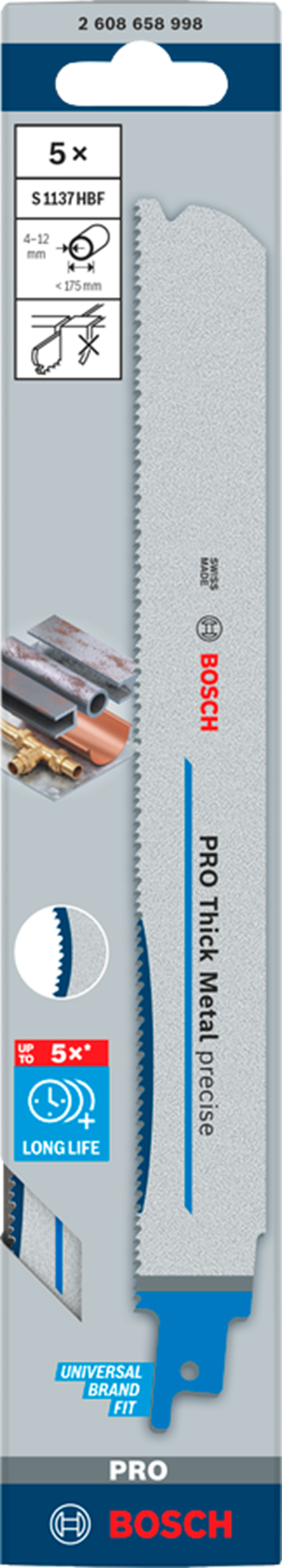 reciprozaagblad bosch endurance h. metal reciprozaagblad bosch endurance h. metal