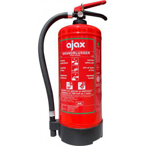 Brandblusser Sproeischuim Ajax - SP6E 6L Brandblusser Sproeischuim Ajax - SP6E 6L