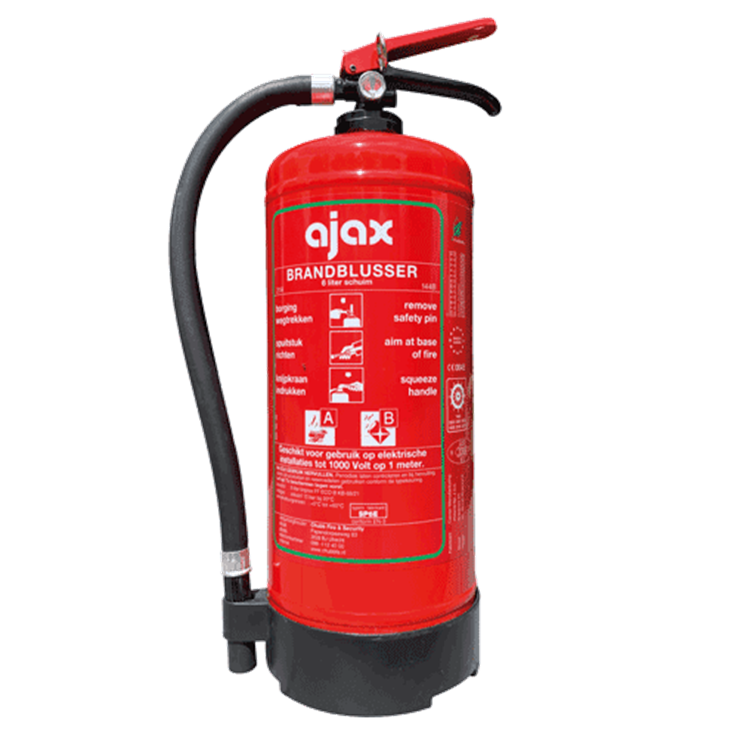 brandblusser sproeischuim ajax brandblusser sproeischuim ajax