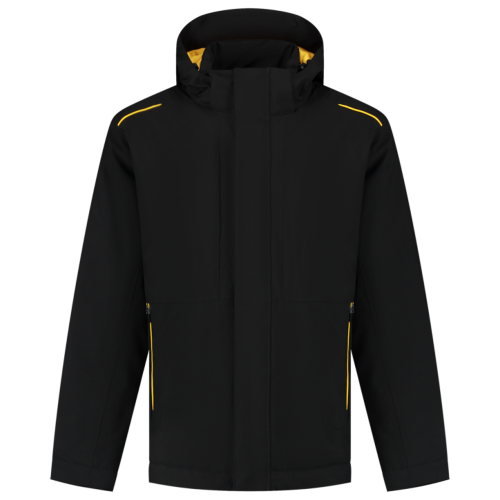 Jack Winter Tech Shell Accent Tricorp - 402703 ZWART/GEEL 3XL Jack Winter Tech Shell Accent Tricorp - 402703 ZWART/GEEL 3XL