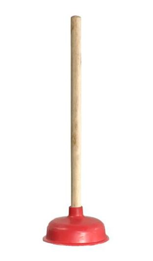 Gootsteenontstopper Rubber Diggers - Ø140MM ROOD Gootsteenontstopper Rubber Diggers - Ø140MM ROOD