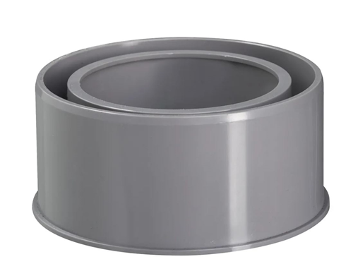 Verloopring Centrisch Pvc Grijs Rwa -  50X 100MM Verloopring Centrisch Pvc Grijs Rwa -  50X 100MM