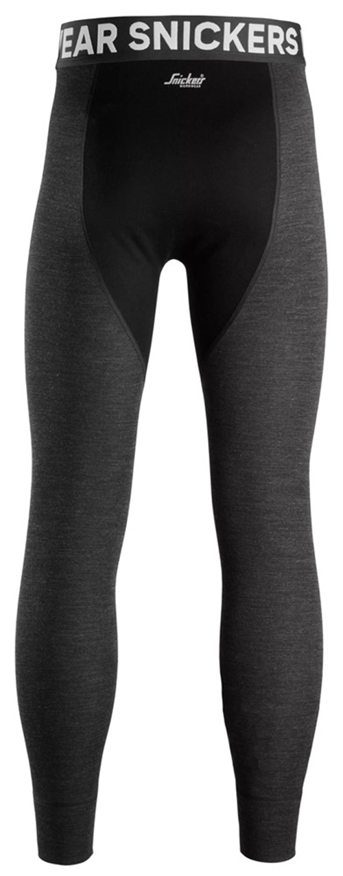 Legging Merino Snickers - 9481 GRIJS/ZWART XS Legging Merino Snickers - 9481 GRIJS/ZWART XS