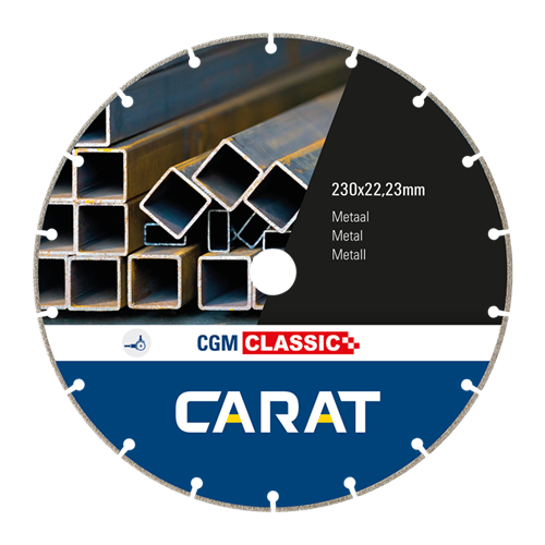 Diamantzaagblad Droog Carat Classic - CGM 230X22.23MM Diamantzaagblad Droog Carat Classic - CGM 230X22.23MM