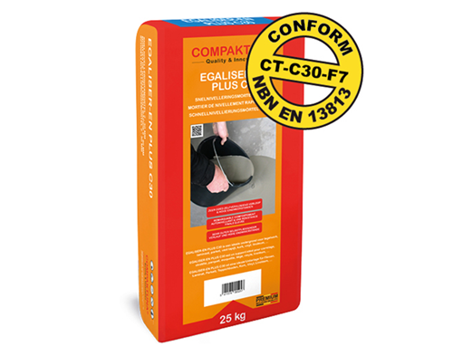Egalisatiemortel Compaktuna - 25KG EGALISEER- EN PLUS C30 Egalisatiemortel Compaktuna - 25KG EGALISEER- EN PLUS C30