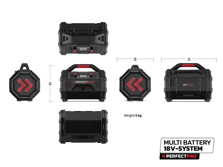radio multi-battery perfectpro radio multi-battery perfectpro