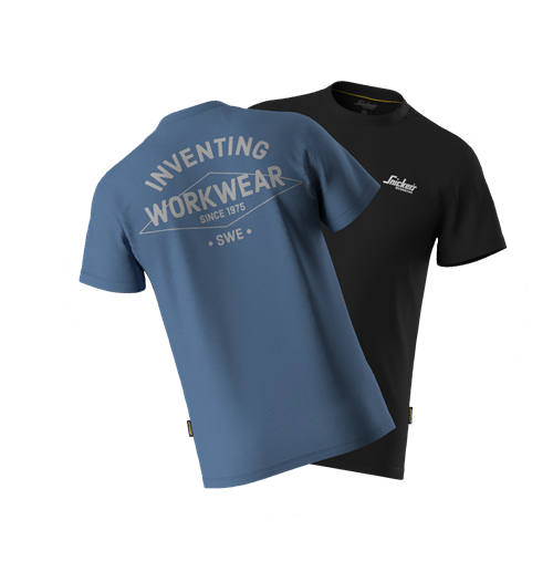 T-Shirt Logo *2 Pack* Snickers - SSC2024 ZWART/BLAUW M T-Shirt Logo *2 Pack* Snickers - SSC2024 ZWART/BLAUW M