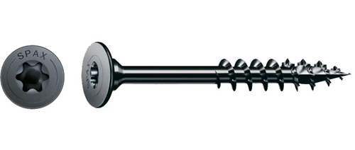 Corpusschroef Zwart Spax - 4.0X34MM TK T20 VOOR CORPUS 19MM Corpusschroef Zwart Spax - 4.0X34MM TK T20 VOOR CORPUS 19MM