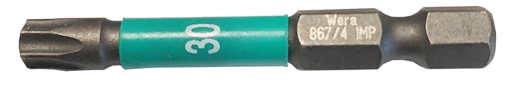 schroefbit lang torx wera impaktor schroefbit lang torx wera impaktor